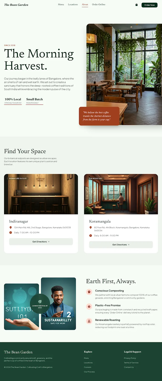 Solstice Wellness — health and wellness platform website by 3AM Creative Studio